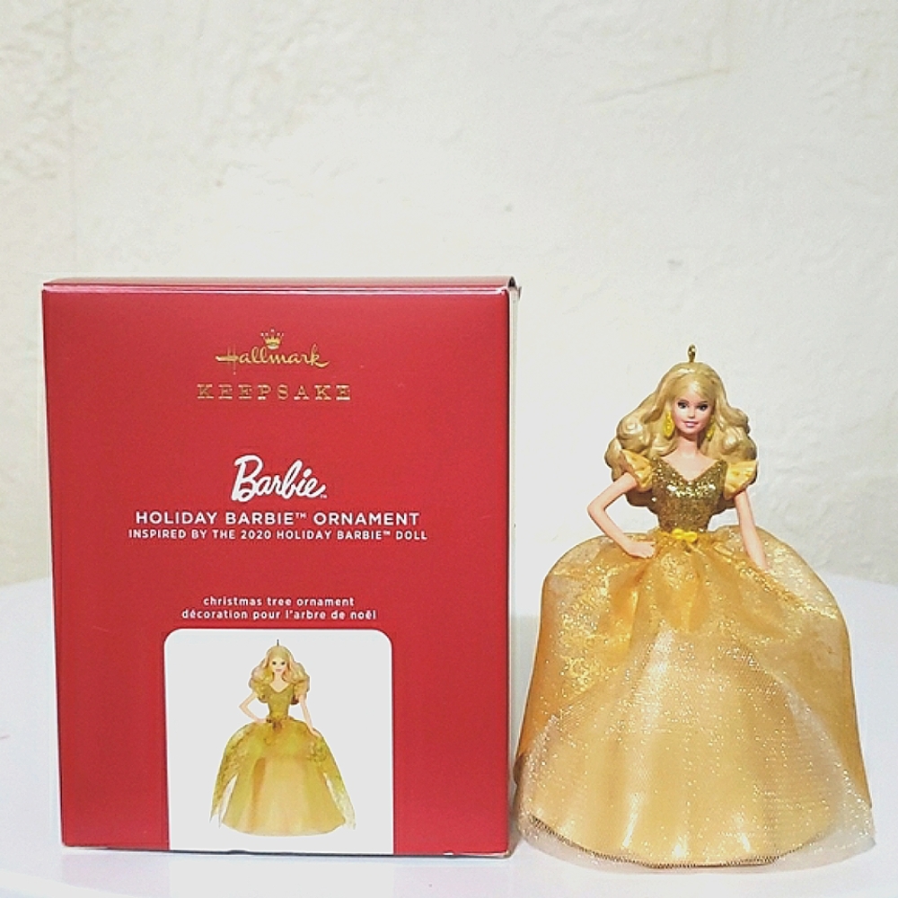 MNIB Hallmark KEEPSAKE HOLIDAY BARBIE™️ ORNAMENT 2020
